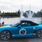 Parada porsche we Wrocławiu. Tutaj zobaczycie piękne samochody!  Autor: Hala Stulecia