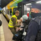 Z granicy polsko-ukraińskiej wrócił kolejny pociąg humanitarny Kolei Dolnośląskich...