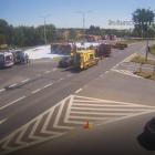 Wypadek wozu strażackiego. Wstrząsające nagranie zderzenia  Autor: Czytelnik