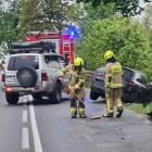 Wypadek na trasie Wrocław-Strzelin. Czołowe zderzenie na zakręcie  Autor: Marcin Kruk