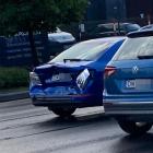 Wypadek na Krakowskiej. Zderzyły się dwie osobówki i tramwaj  Autor: Bartłomiej Rowiński