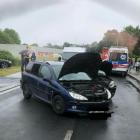 Wypadek - Kąty Wrocławskie  Autor: OSP KSRG Gniechowice
