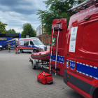 Wypadek przy Kleczkowskiej  Autor: Wodna Służba Ratownicza