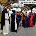 Rycerze Henryka Pobożnego na dworcu Wrocław Główny  Autor: Bartosz Senderek