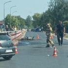 Śmiertelny wypadek po wymuszeniu pierwszeństwa przez motocykl  Autor: Czytelnik