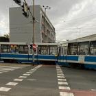 Utrudnienia dla pasażerów MPK Wrocław po wykolejeniu tramwaju  Autor: Agnieszka Maziak