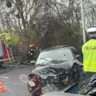 Wrocław: Czołowe zderzenie dwóch osobówek  Autor: Pomoc drogowa AUTO-HARD