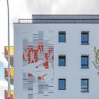 Nowy mural na osiedlu Komedy  Autor: Mat. pras.