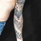 I MIEJSCE NAJLEPSZY TATUAŻ GEOMETRYCZNY. ARTYSTA: TOHAEL TATTOO STUDIO-MAD KROLIK...