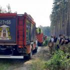 Pożar lasu pod Twardogórą / fot. KPPSP Oleśnica