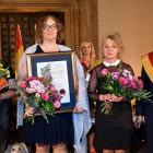 Nagroda Wrocławia dla Ogólnopolskiego Strajku Kobiet  Autor: Sebastian Borowski/UM...