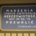 Mural w hołdzie dla twórczości Lema.  Autor: Politechnika Wrocławska