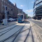 Wyremontowane torowisko przy placu Dominikańskim  Autor: MPK Wrocław
