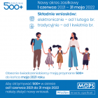 Materiały informacyjne o programie 500+  Autor: MOPS we Wrocławiu