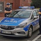 Policjanci z Oleśnicy eskortowali rodzącą kobietę  Autor: KWP Wrocław