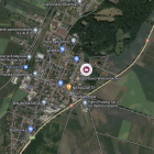Kobierzyce, w pobliżu drogi krajowej nr 8  Autor: Google
