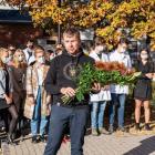 Studenci i pracownicy Uniwersytetu Medycznego symbolicznie podziękowali za pośmiertny...