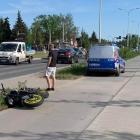 Groźny wypadek na południu Wrocławia. Motocyklista trafił do szpitala  Autor: red
