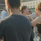 Potańcówka na placu Wolności.  Autor: Mat. pras.