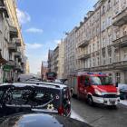 Wrocław: Pożar w kamienicy na Kleczkowie  Autor: Jakub Jurek