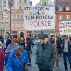 Protest na placu Solnym  Autor: Andrzej Borek
