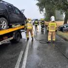 Wypadek koło Borka Strzelińskiego  Autor: MK
