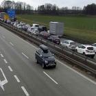 Autostrada A4 stoi w ogromnym korku  Autor: GDDKiA
