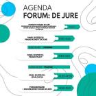 Harmonogram wydarzenia ForUM: de Jure!  Autor: mat. prasowe