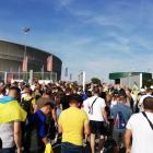 Mecz Ukraina - Anglia we Wrocławiu  Autor: mgo