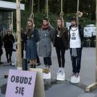 Podobna akcja już odbyła się w Trójmieście  Autor: mat. prasowe Extinction Rebellion