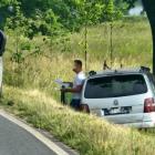 Wypadek na drodze wojewódzkiej nr 395 między Strzelinem a Wrocławiem  Autor: Nadesłane