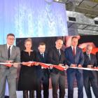 W czwartkowej uroczystości otwarcia nowej hali brali udział przedstawiciele Rządu RP i...