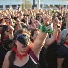 Feministyczny sojusz na inaugurację 30-lecie obchodów niepodległości Ukrainy.  Autor:...