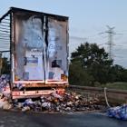 Pożar tira - autostrada A4  Autor: Anna Karolina Ścibor