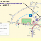 Organizacja ruchu wokół Cmentarza Grabiszyńskiego  Autor: Urząd Miejski Wrocławia