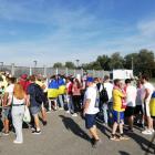 Mecz Ukraina - Anglia we Wrocławiu  Autor: mgo