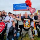 Rondo im. WOŚP oficjalnie otwarte. Na uroczystości był Jurek Owsiak  Autor: facebook/WOSP