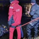 Poszukiwania w fosie we Wrocławiu / fot. Wodna Służba Ratownicza