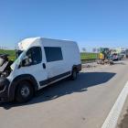Wypadek na A4 / fot. KMP Wrocław