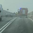  Wypadek na wschodniej obwodnicy Wrocławia / fot. Czytelnik 
