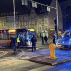 Nocny autobus MPK potrącił policjanta / fot. portal Rynek Wrocław