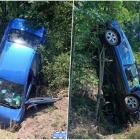 Pijany 79-latek wypadł z drogi. Auto zatrzymało się na drzewie. Pionowo!




Pijany...