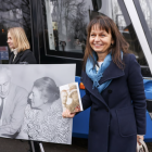 Nadanie wrocławskiemu tramwajowi patronatu Hanny i Ludwika Hirszfeldów. Na zdjęciu...