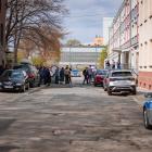 Wybuch w III LO przy Składowej / fot. Urząd Miejski Wrocławia