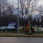  Awaria wodociągowa przy ul. Zaporoskiej / fot. MPWiK 
