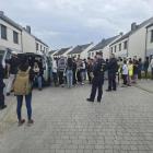 Interwencja policji na osiedlu w Domasławiu pod Kobierzycami / fot. UG Kobierzyce