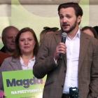  Maciej Maryl, mąż Magdaleny Biejat 

 fot. Facebook / Magdalena Biejat 

