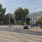  Łuk toru Teatralna w Piotra Skargi na obu kierunkach po 10 km/h wprowadzenie...