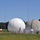  Balony z biogazem, który wykorzystywany jest do produkcji energii elektrycznej i cieplnej