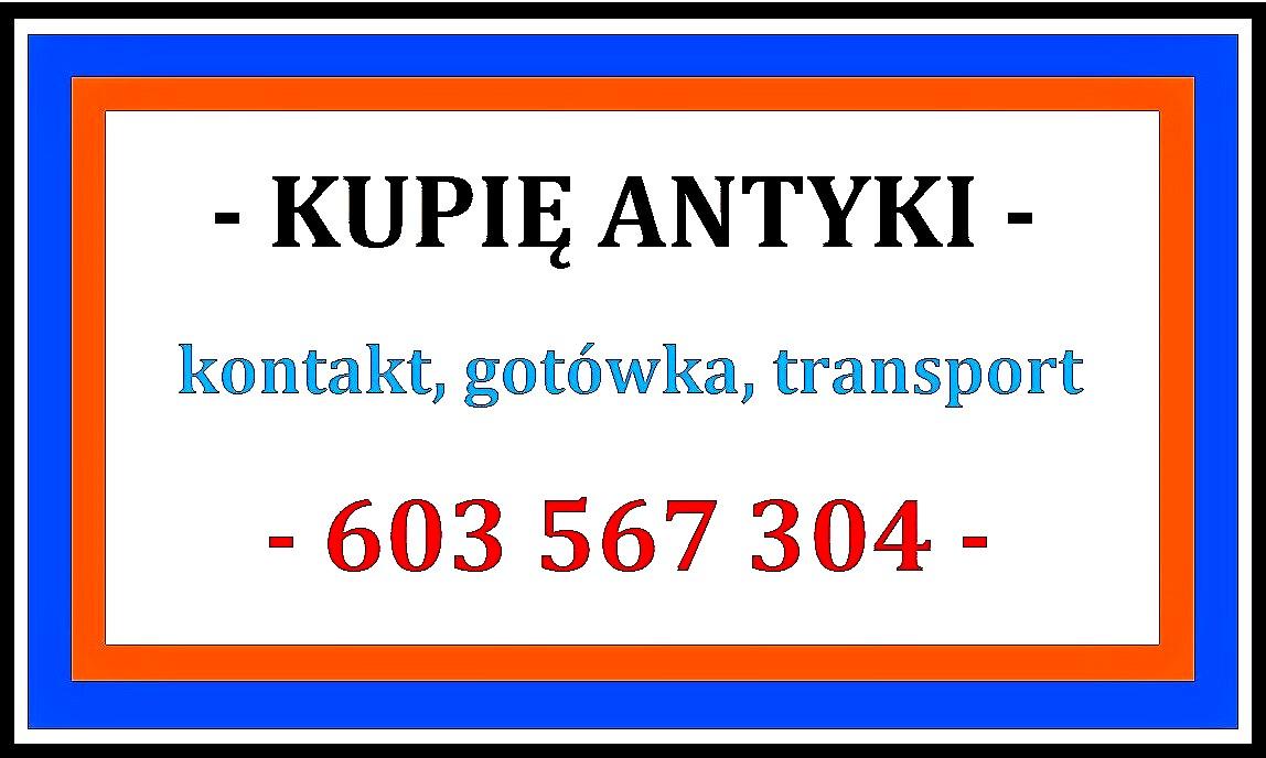KUPIĘ ANTYKI / STAROCIE / DZIEŁA SZTUKI:

KUPIĘ...